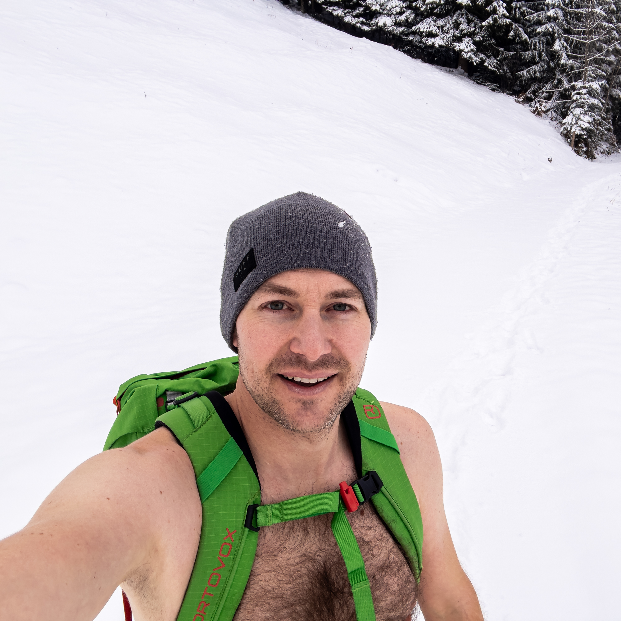 Kältewanderung im Schnee